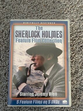 The Sherlock Holmes Feature Film Collection DVD - Blue/Gray Cover